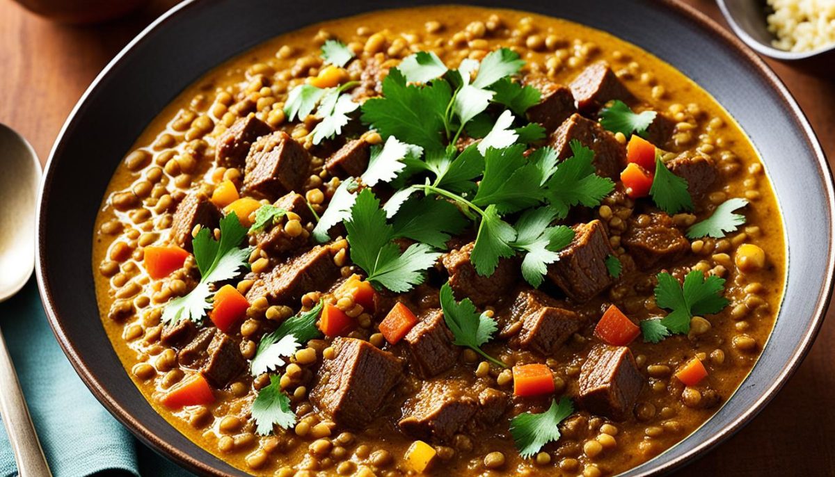 Beef Lentil Curry