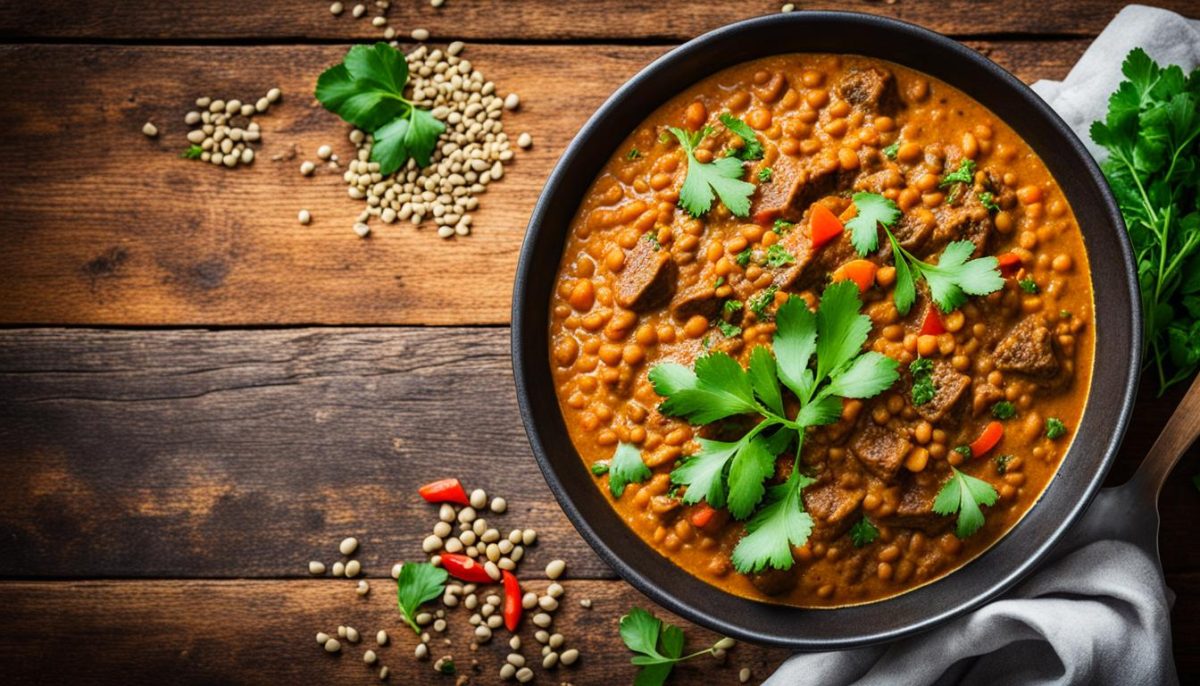 Beef Lentil Curry